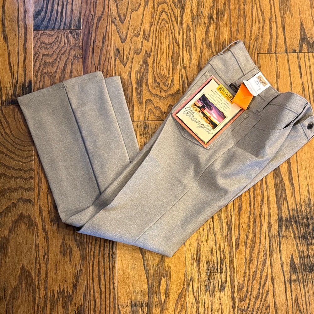 Wrangler Wrancher Men's Light brown sz 29x30 Dress Pants 82ht